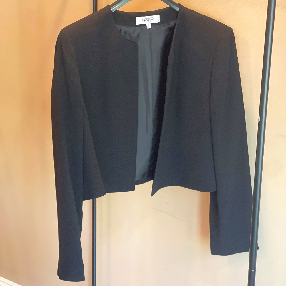 Kasper Open- Front Soft Blazer - image 1